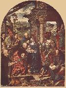 CLEVE, Joos van Adoration of the Magi sdf oil painting